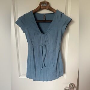 Thyme maternity drawstring t shirt